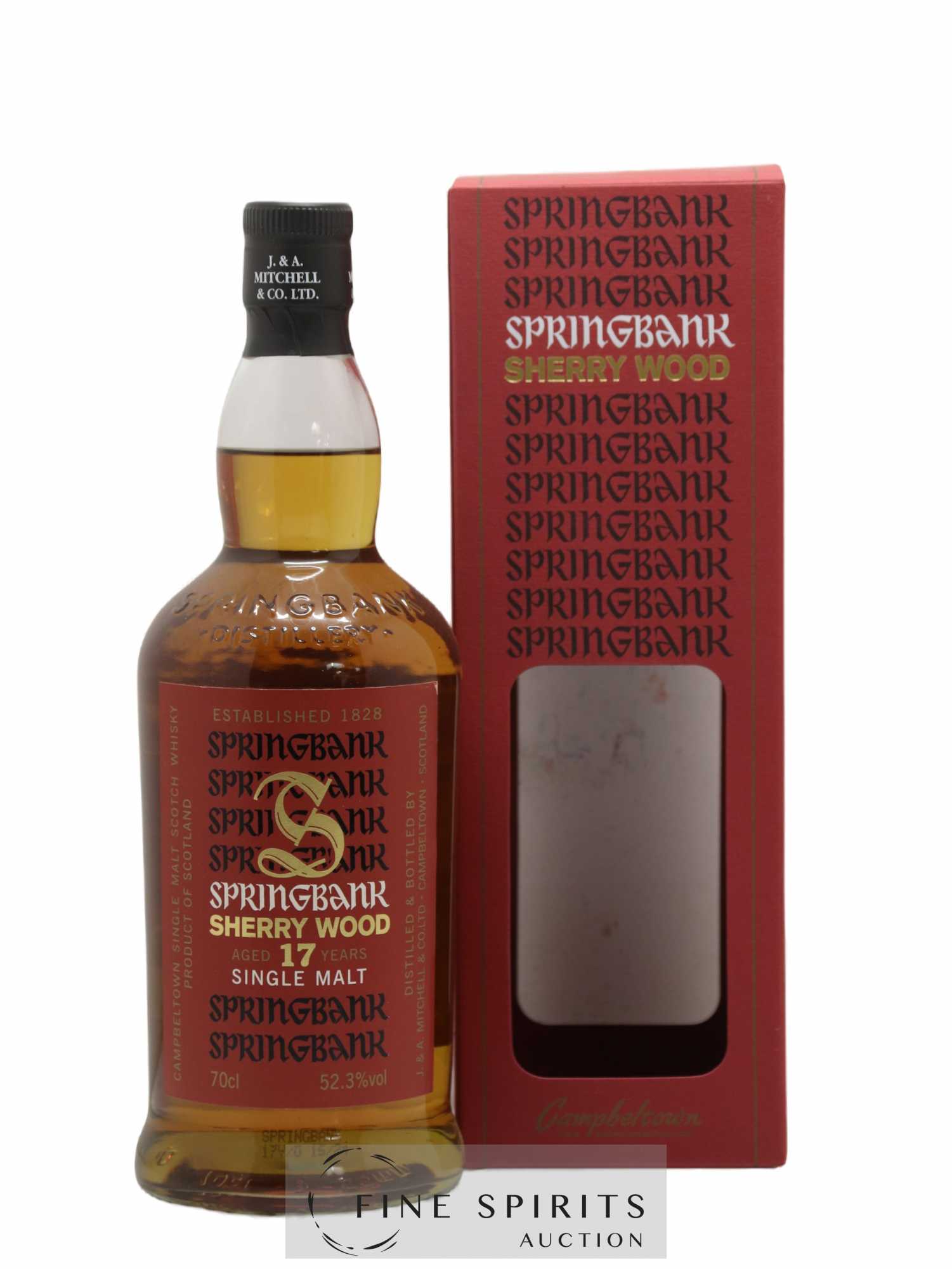 Springbank 17 years 1997 Of. One of 9120 bottles - Bottled 2015 Sherry Wood 