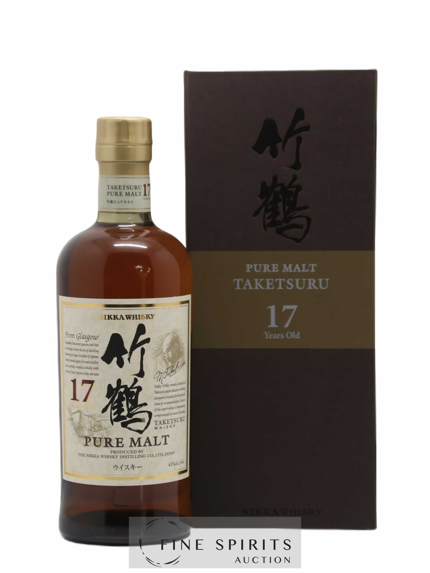 Taketsuru 17 years Of. Pure Malt Nikka Whisky 