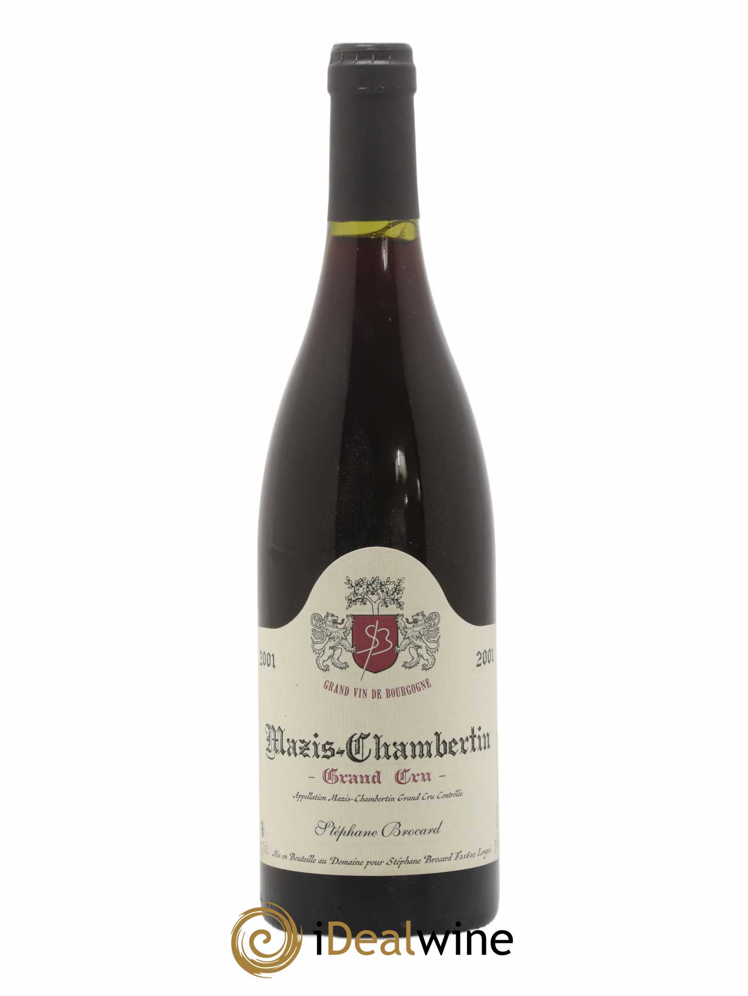 Buy MazisChambertin Grand Cru Domaine Stéphane Brocard 2001 (lot 2811)
