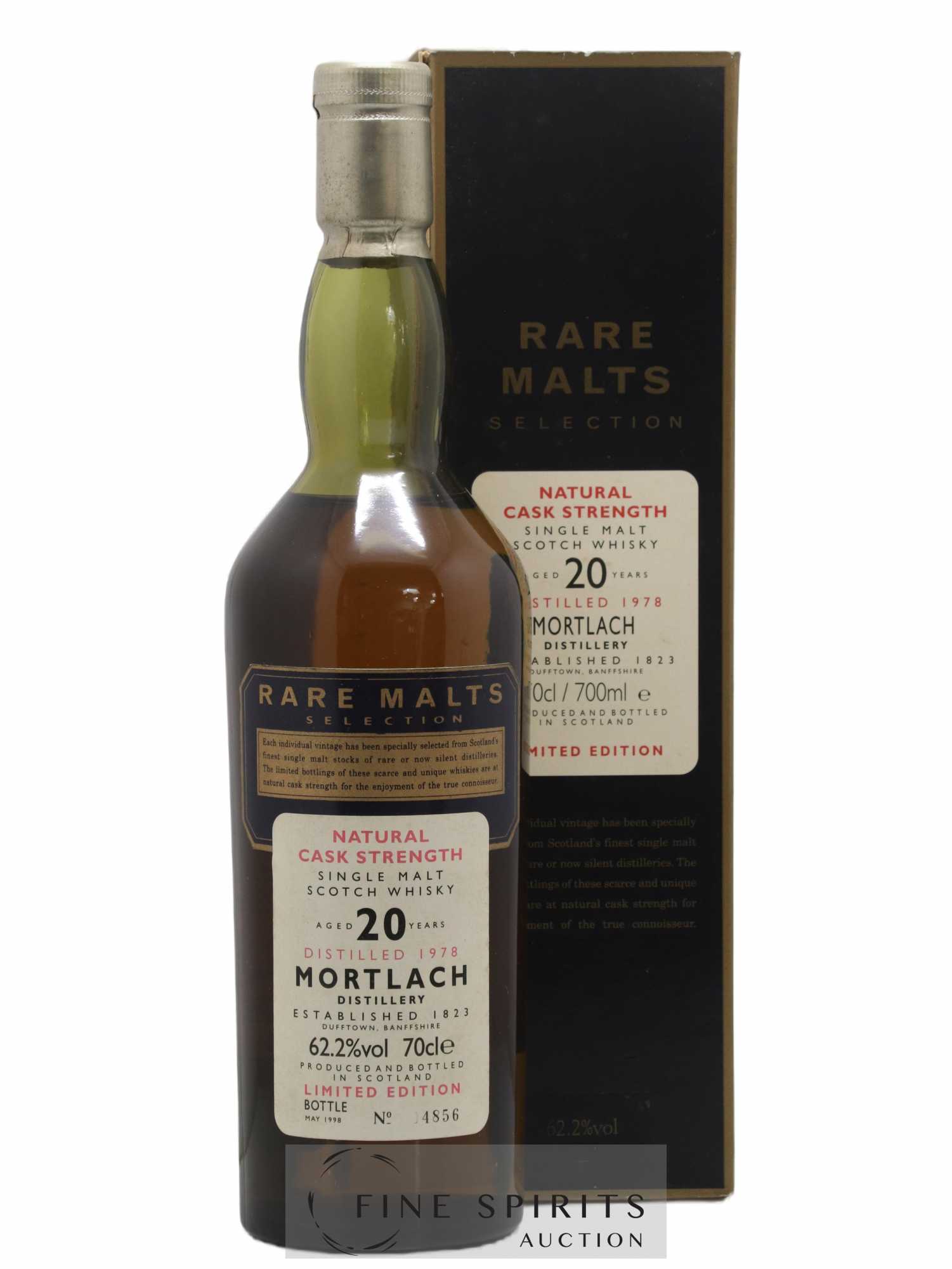 Buy Mortlach 20 years 1978 Of. Rare Malts Selection Natural Cask
