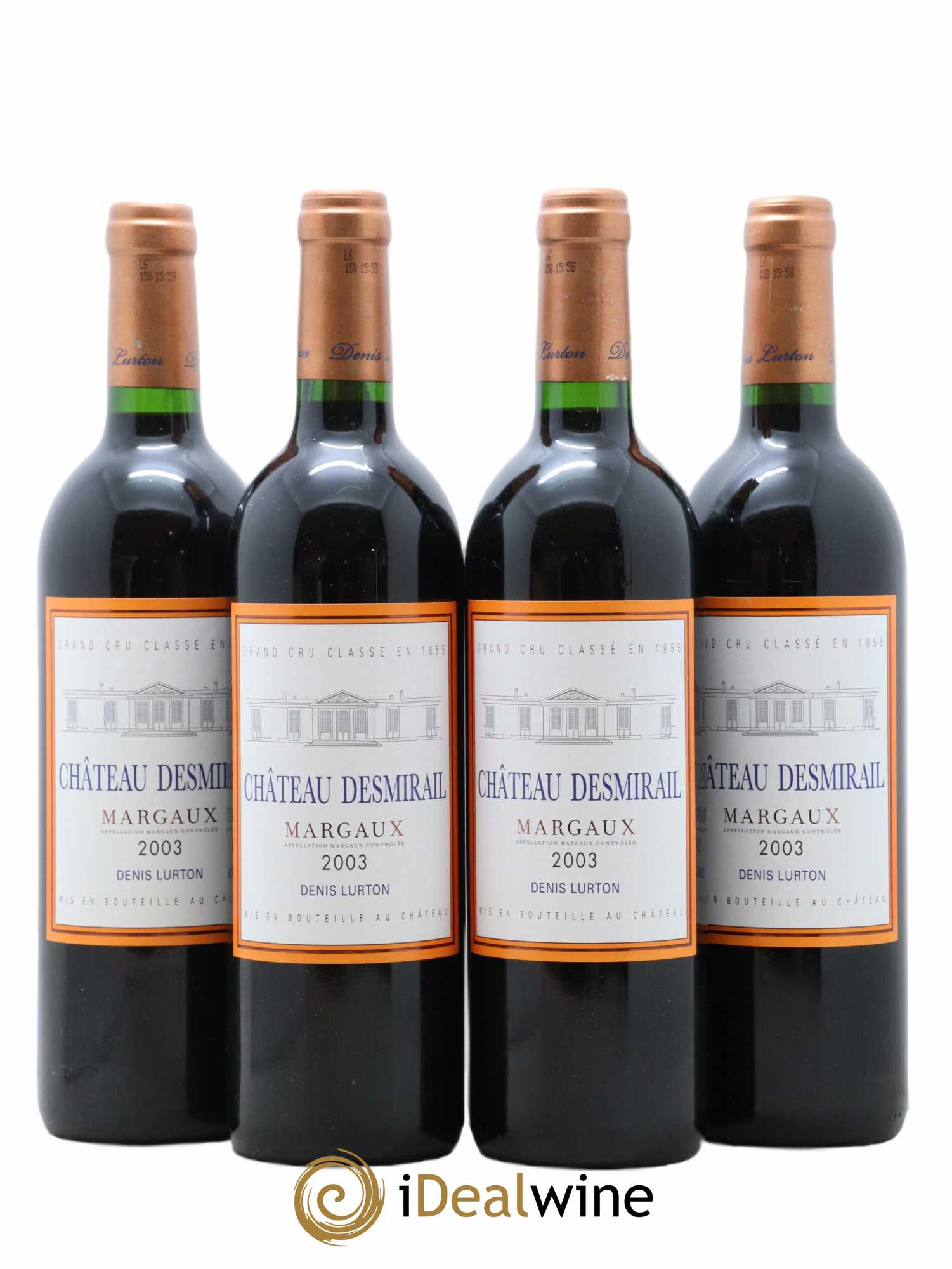 Acheter Château Desmirail 3ème Grand Cru Classé 2003 (lot: 7845)