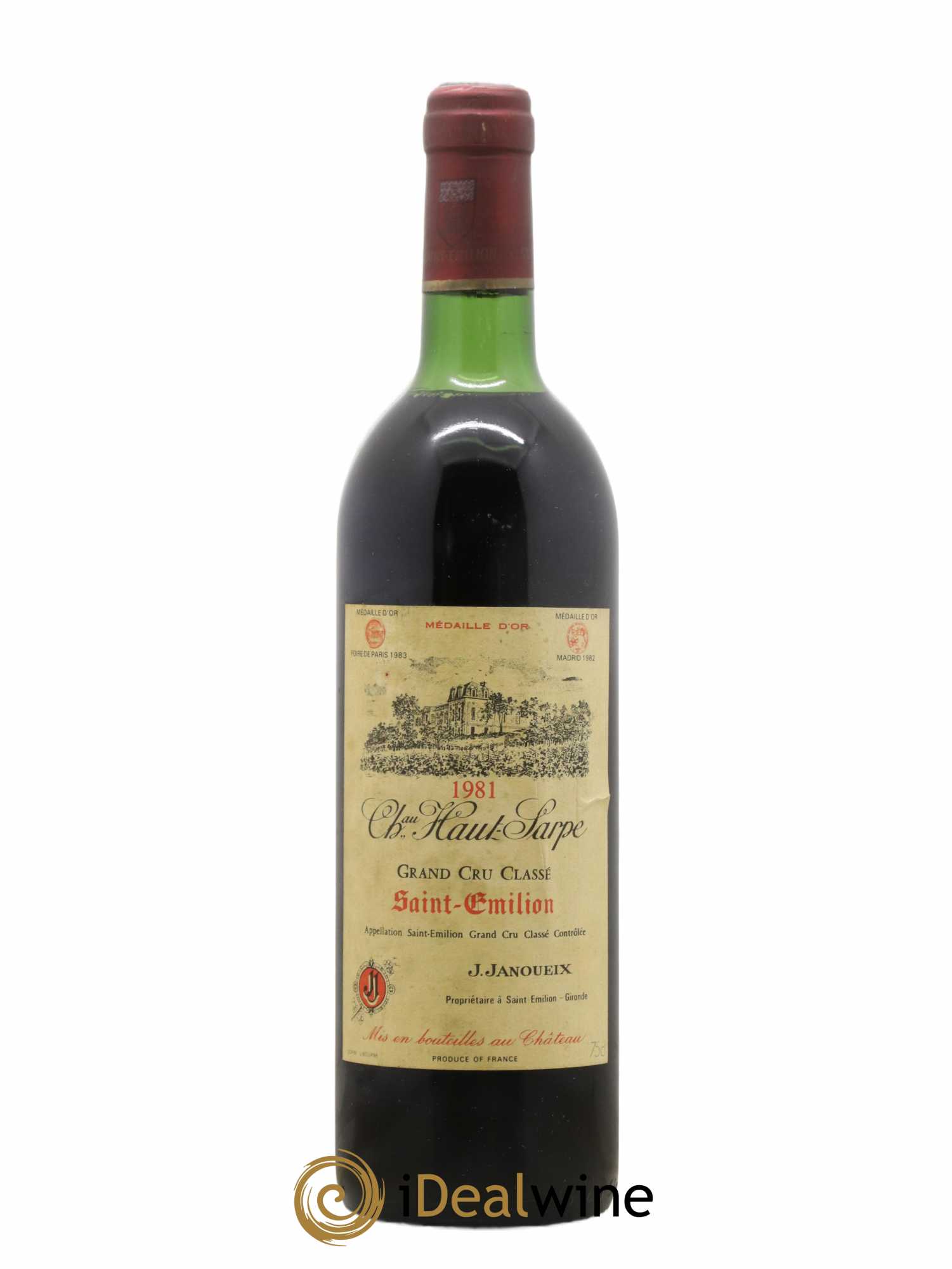 Acheter Château Haut Sarpe Grand Cru Classé 1981 (lot 130100)