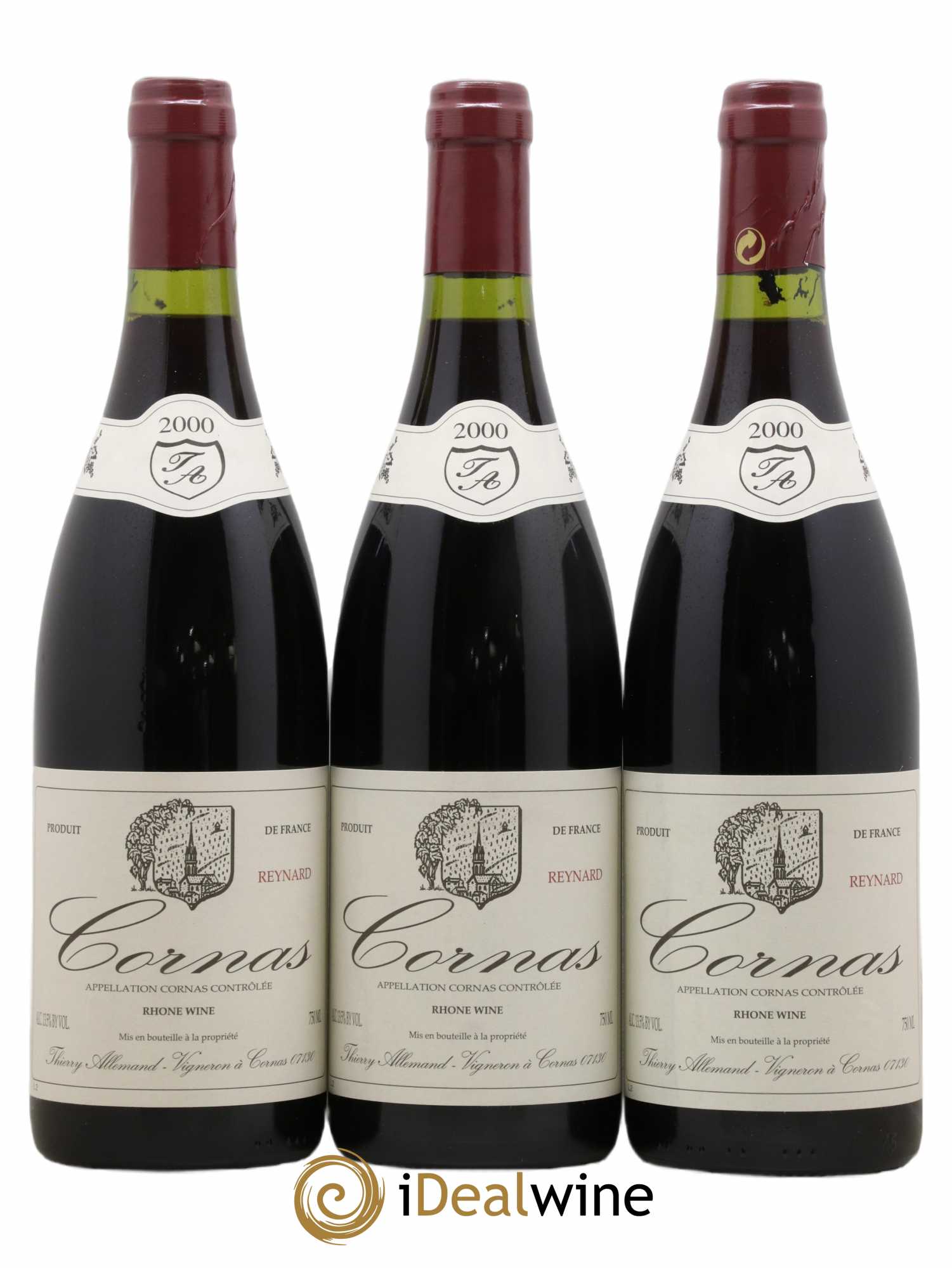 Acheter Cornas Reynard Thierry Allemand 2000 (lot: 4973)