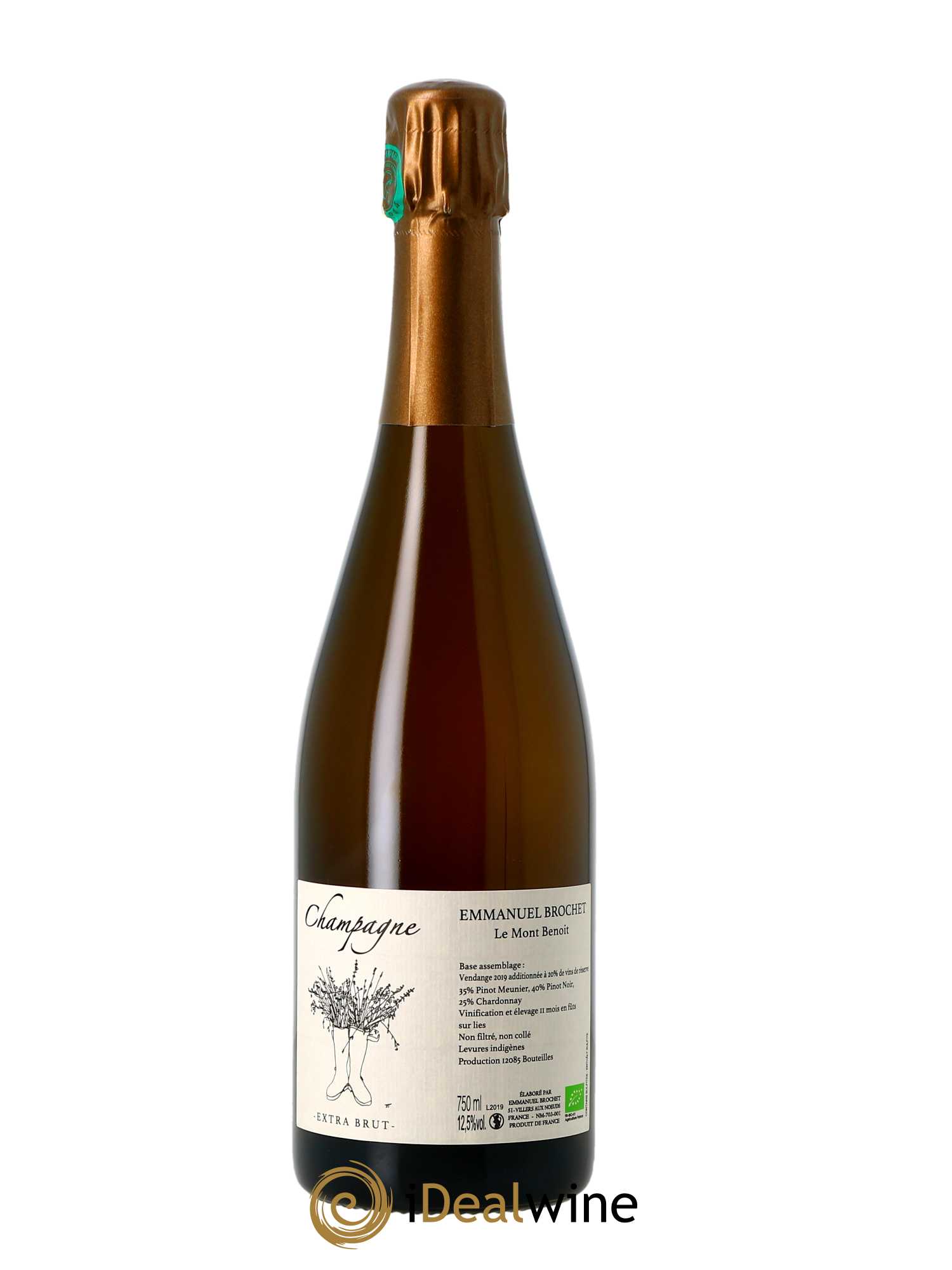 Buy ExtraBrut Le Mont Benoit Emmanuel Brochet 2019 (lot 56651)