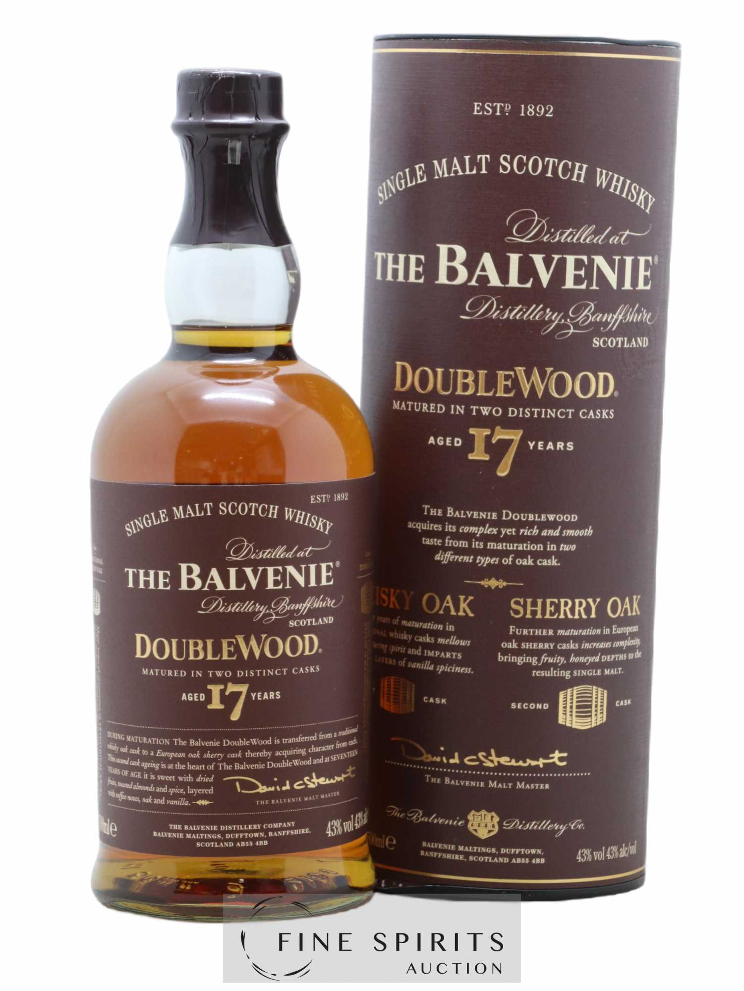 Balvenie (The) 17 years Of. Double Wood 