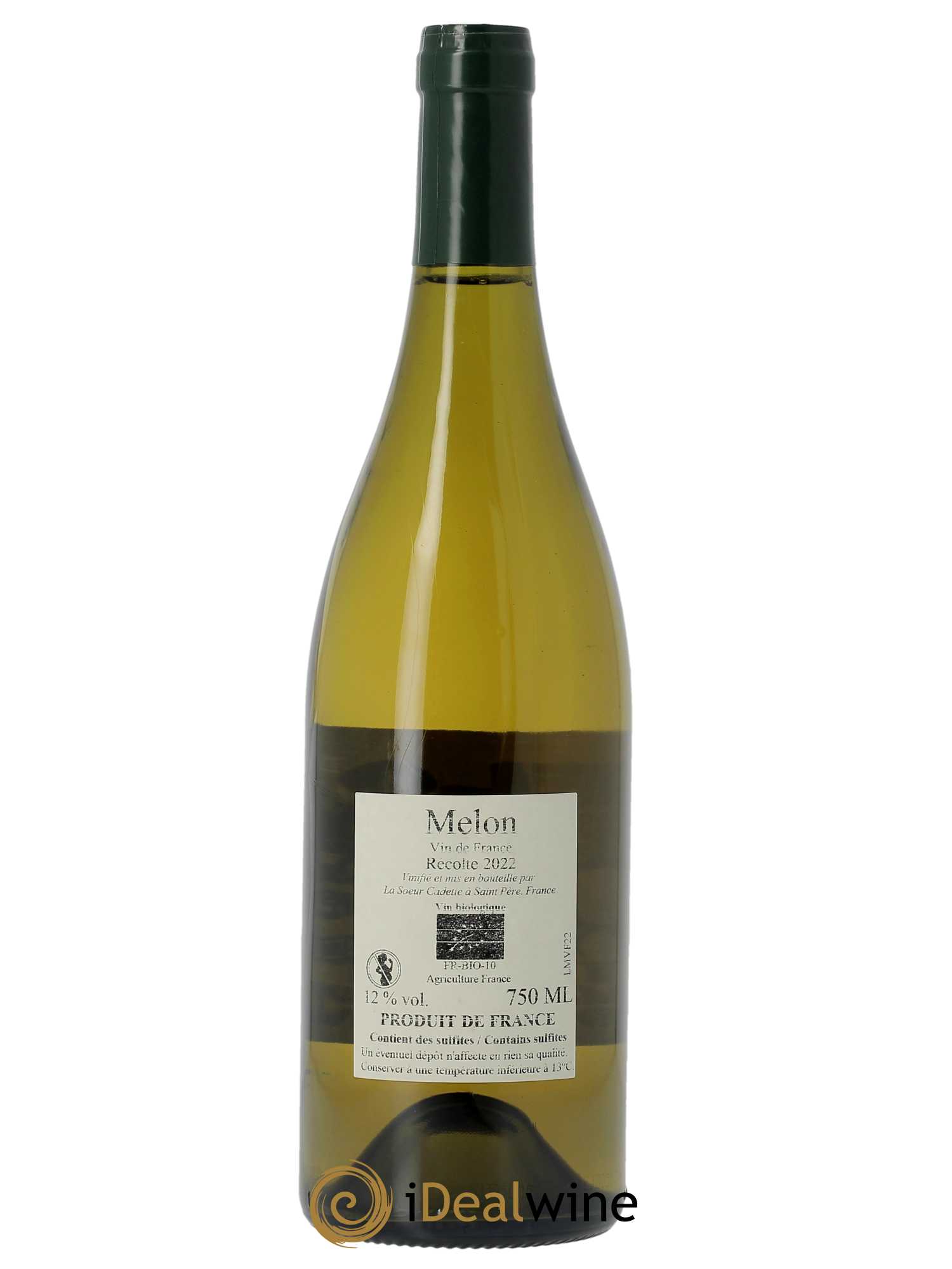 Buy Vin de France Melon La Soeur Cadette 2022 (lot 80899)