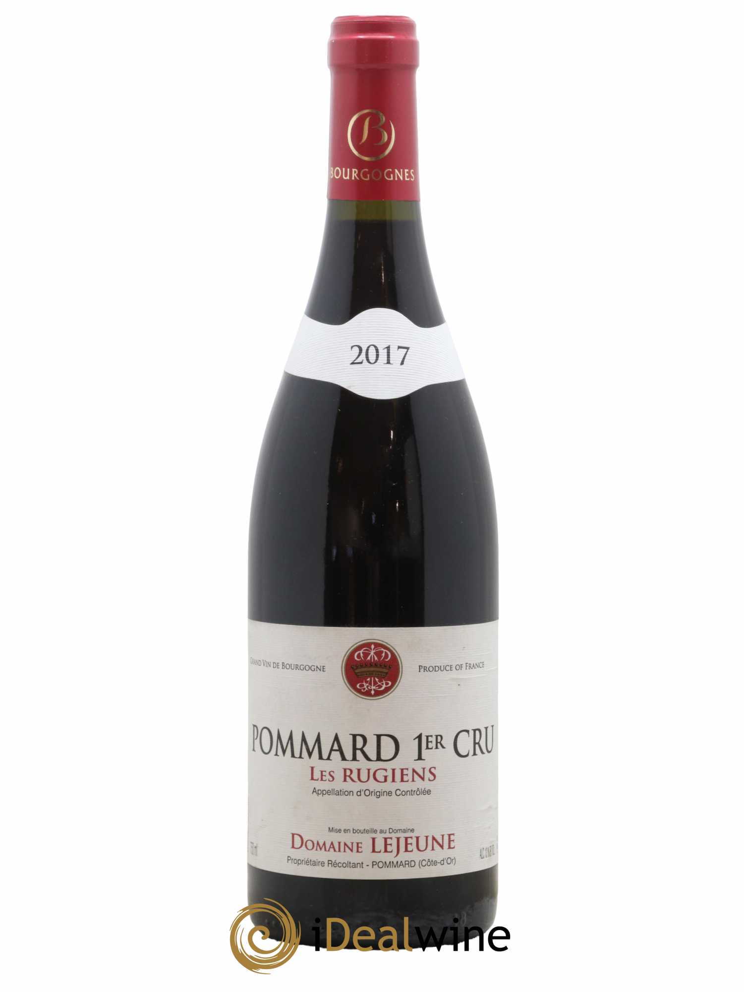 Buy Pommard 1er Cru Les Rugiens Domaine Lejeune 2017 (lot 3604)