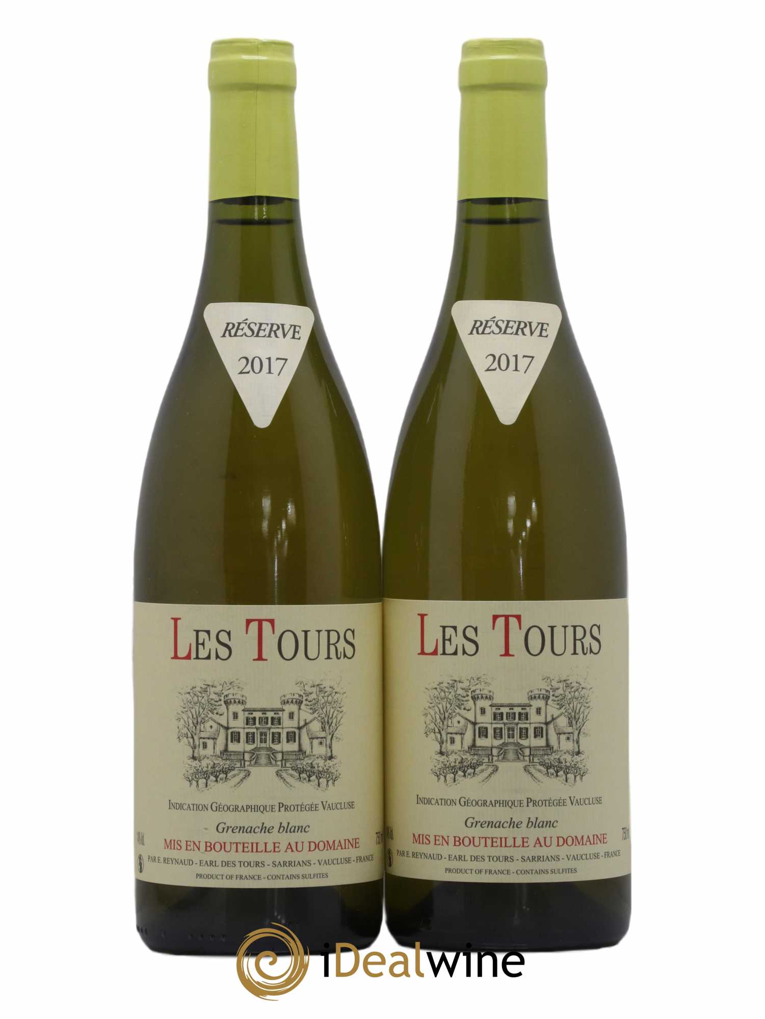 Buy IGP Vaucluse (Vin de Pays de Vaucluse) Les Tours Grenache