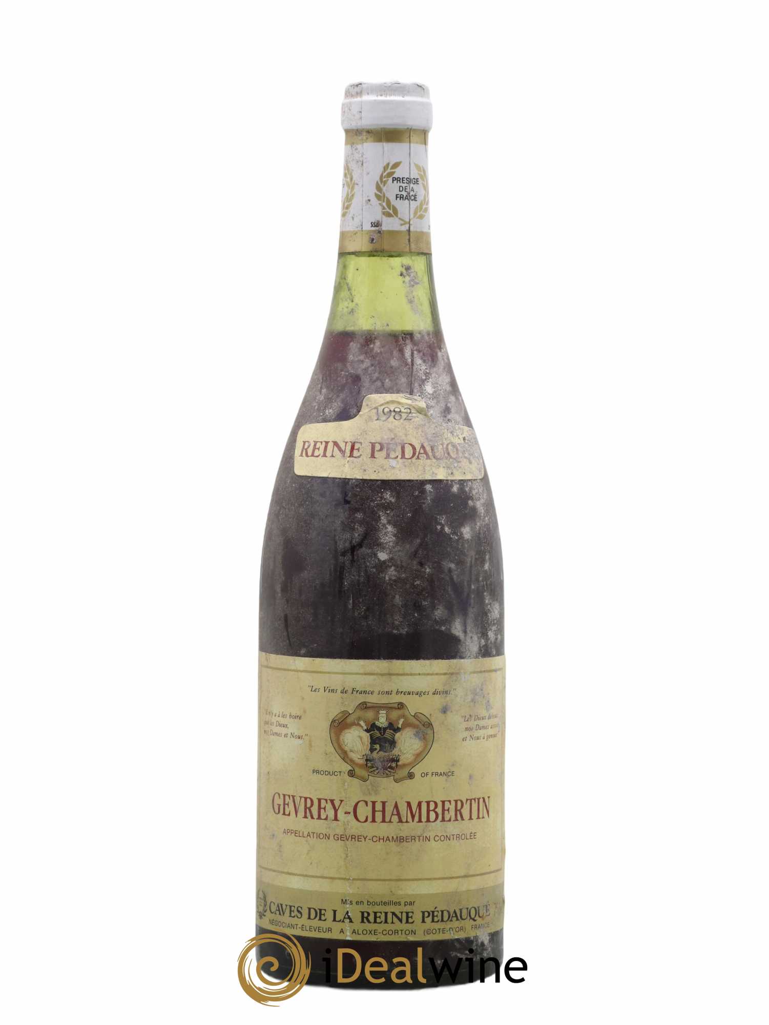 Acheter GevreyChambertin Caves De La Reine Pedauque 1982 (lot 2771)