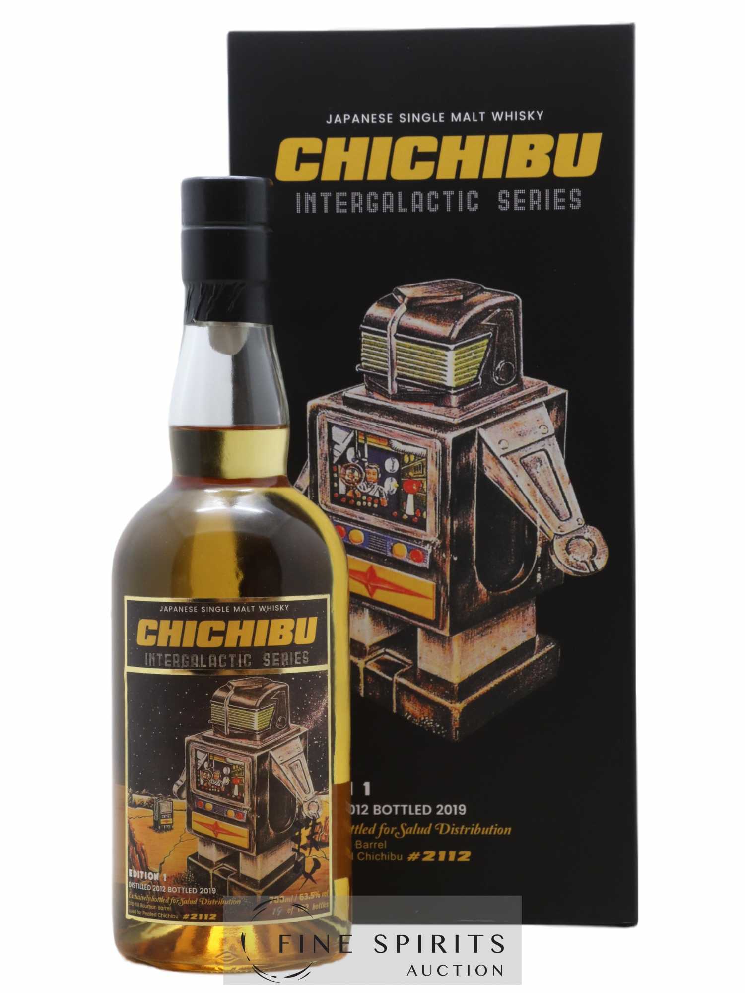 Chichibu Of. Intergalactic Series - Edition 1 Cask n°2112 - One of 182 - bottled 2019 Salud Distribution 