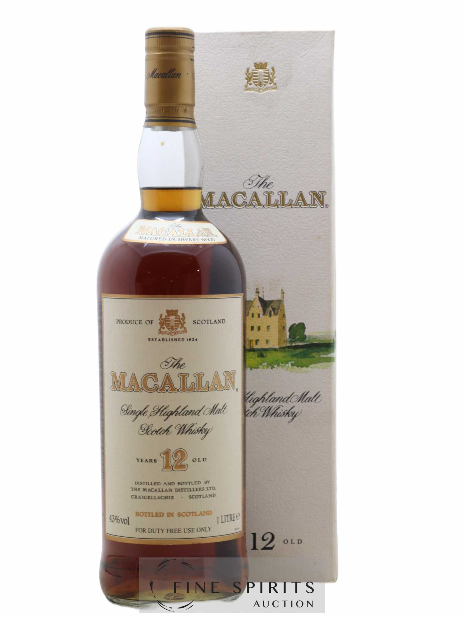Macallan (The) 12 years Of. Sherry Wood Matured 1L