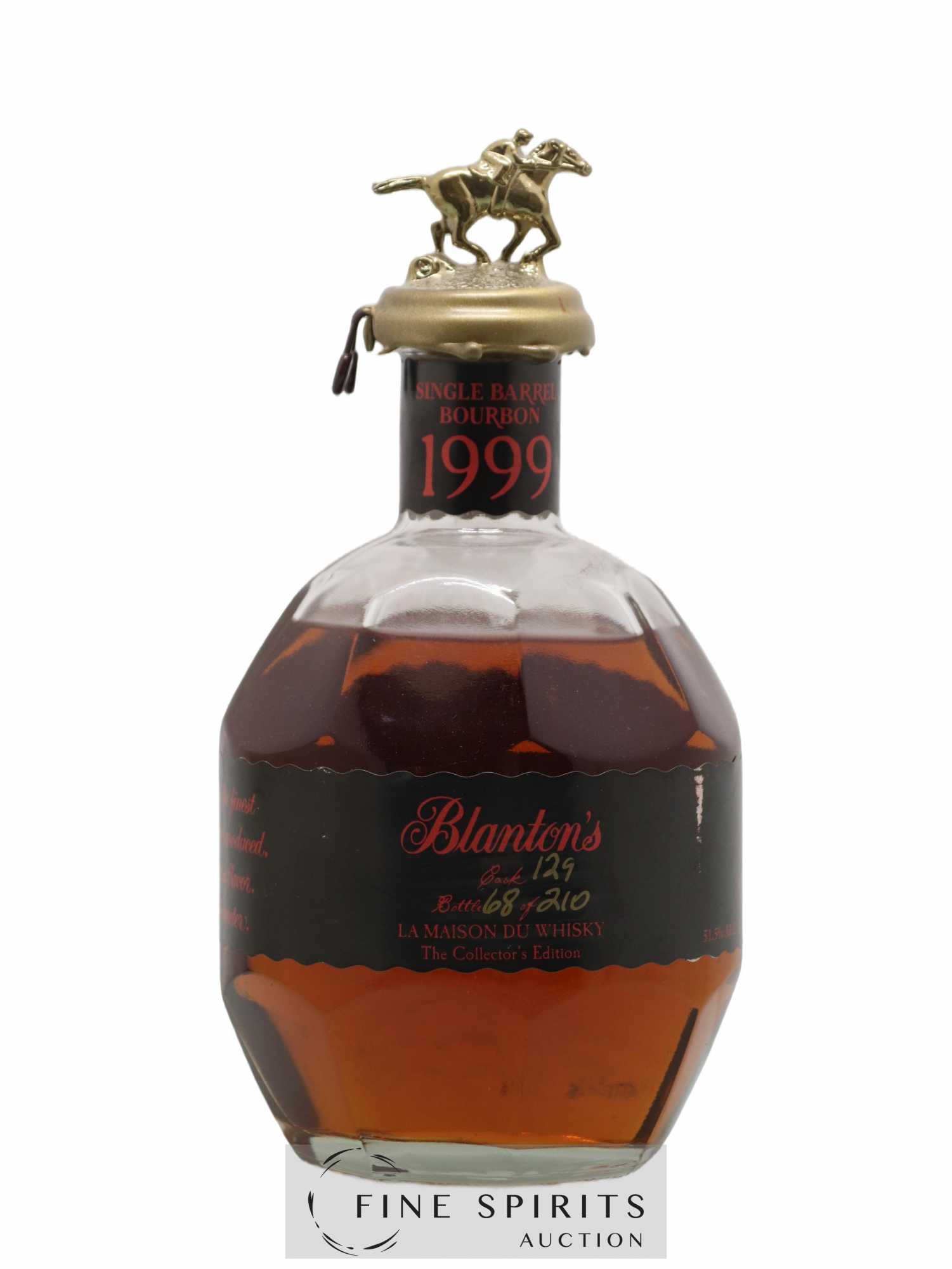 Blanton's 1999 Of. Cask 129 - One of 210 LMDW The Collector's Edition 