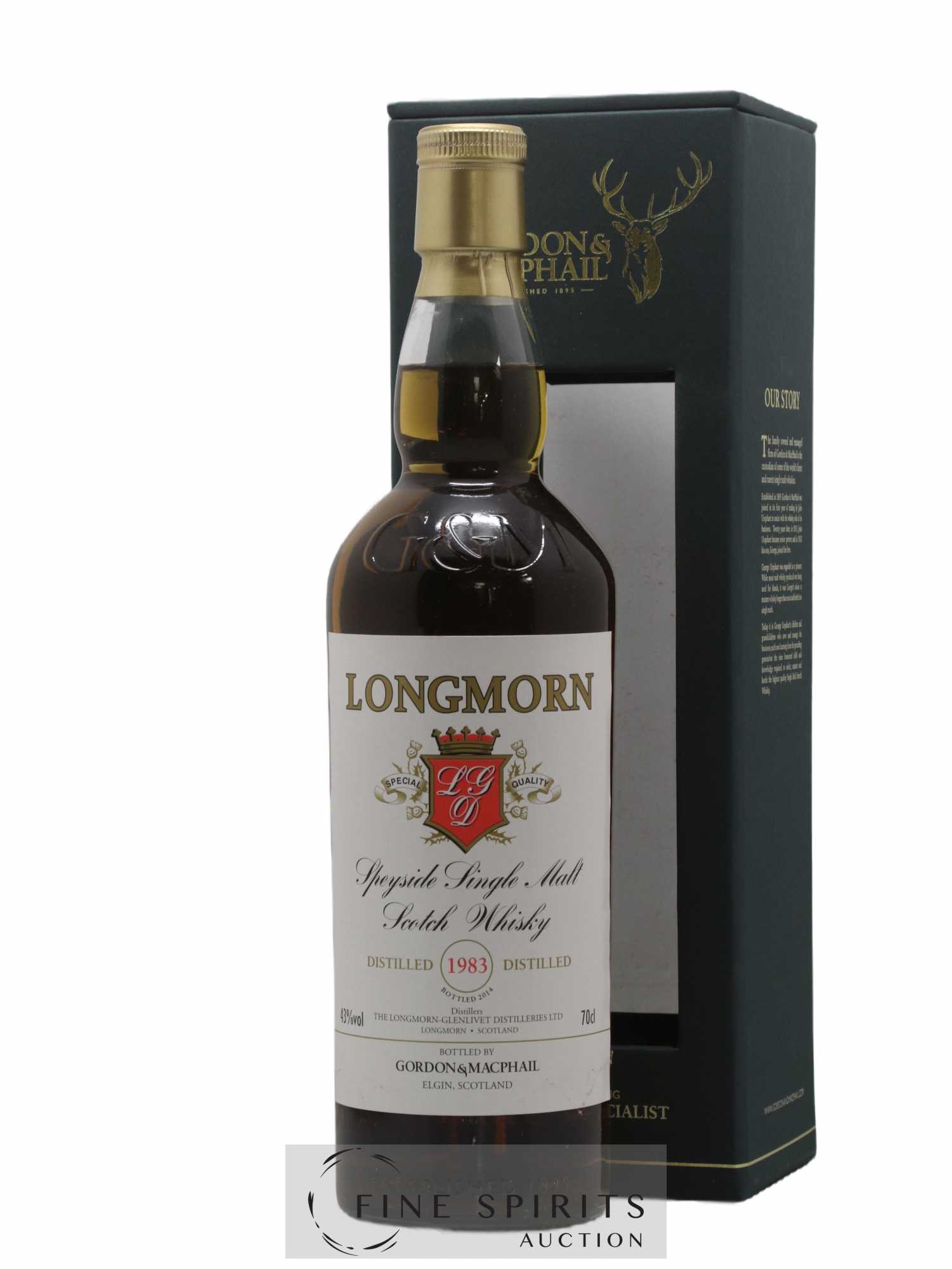 Longmorn 1983 Gordon & MacPhail bottled 2014 