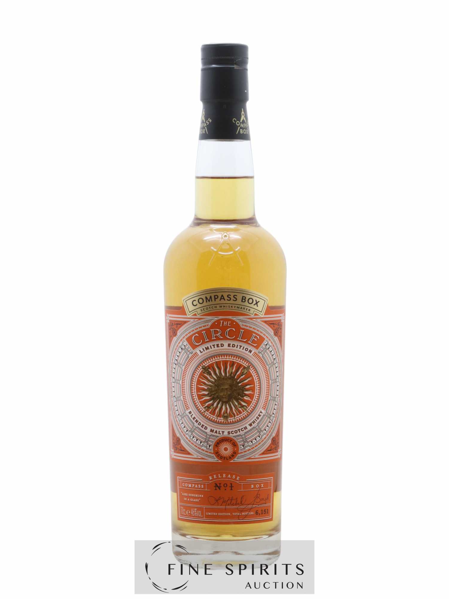 Buy The Circle Compass Box Release n°1 One of 6151 bottled 2019