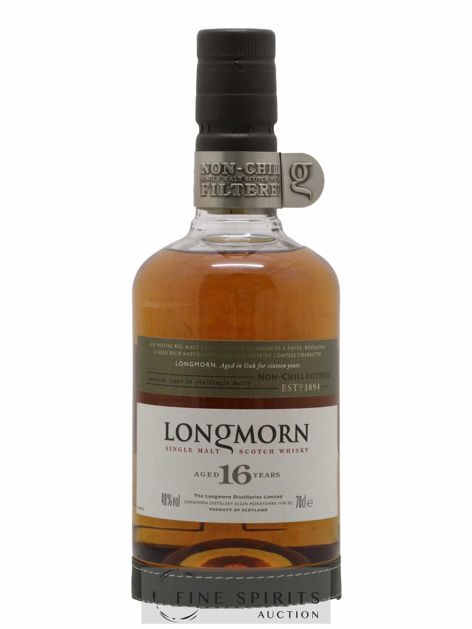 Longmorn 16 years Of. Non-Chill filtered 