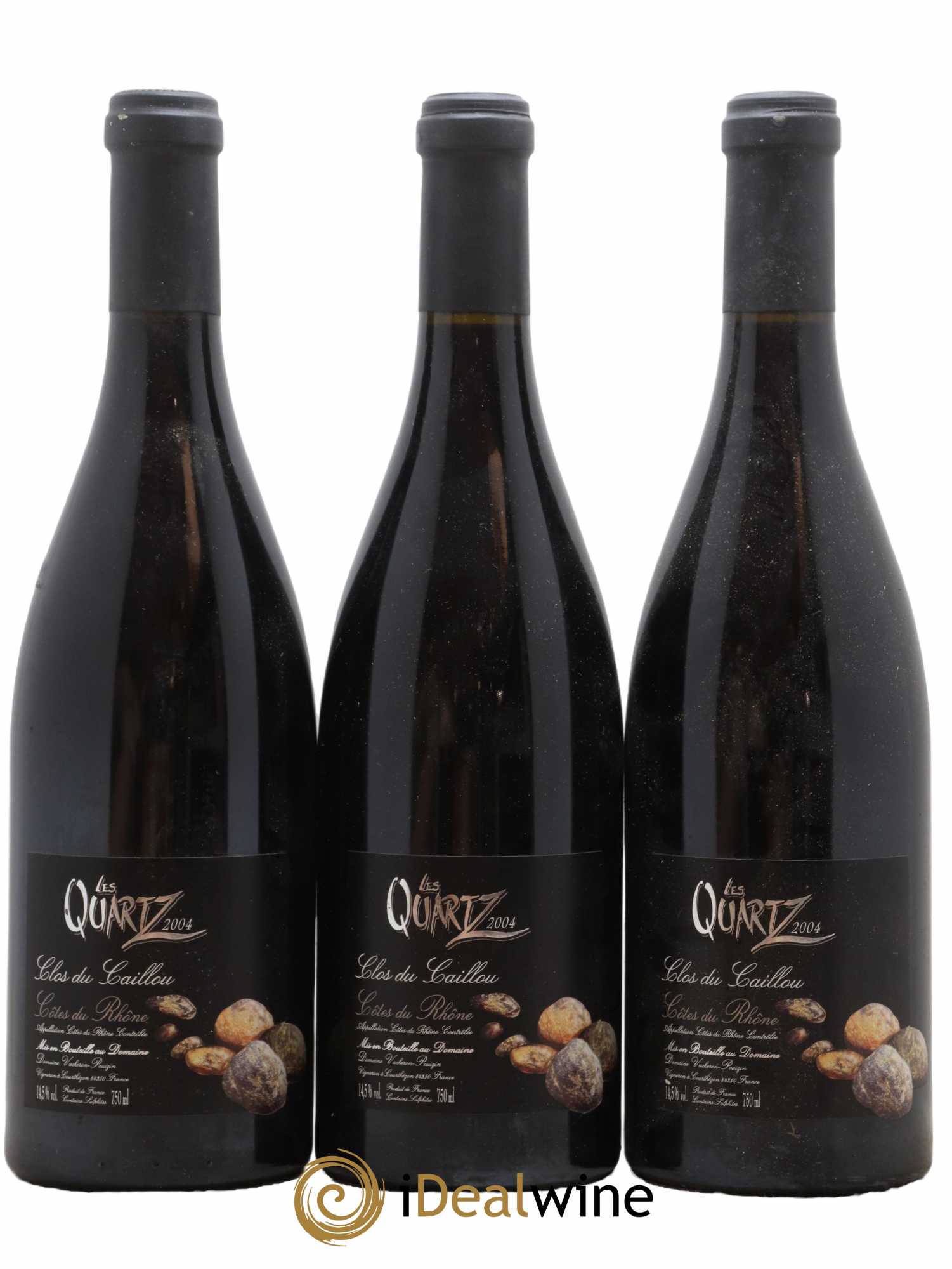 Acheter Côtes du Rhône Les Quartz Clos du Caillou 2004 (lot 5184)