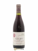 Givry 1er Cru Clos des Bois Chevaux Joblot 1996