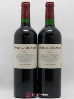 Esprit de Chevalier Second Vin  2010 - Lot de 2 Bouteilles