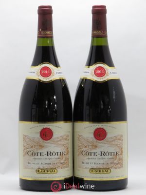 Côte-Rôtie Côtes Brune et Blonde Guigal  2015 - Lot of 2 Magnums