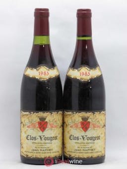 Clos de Vougeot Grand Cru  1985 - Lot of 2 Bottles