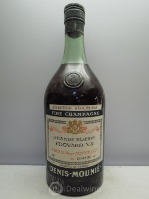 Cognac Très Vieille Fine Champagne Grande réserve Edouard VII Sélection Néochrome Denis Mounier (trace papier film)  - Lot de 1 Magnum