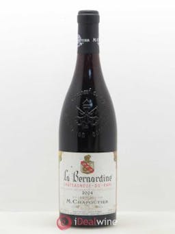 Châteauneuf-du-Pape La Bernardine Chapoutier  2004 - Lot of 1 Bottle