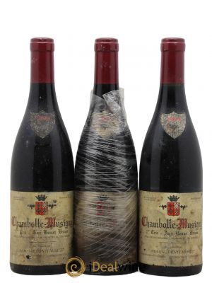 Chambolle-Musigny 1er Cru Aux Beaux Bruns Denis Mortet (Domaine)  1999 - Lot of 3 Bottles