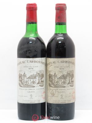 Château Carbonnieux Cru Classé de Graves  1976 - Lot of 2 Bottles