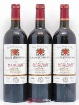 Madiran cuvée Charles de Batz Domaine Berthoumieu (no reserve) 2000 - Lot of 3 Bottles