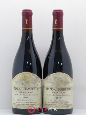Mazis-Chambertin Grand Cru Dupont-Tisserandot (Domaine)  2004 - Lot of 2 Bottles