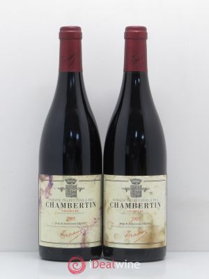 Chambertin Grand Cru Jean et Jean-Louis Trapet  2005 - Lot of 2 Bottles