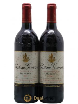 Château Giscours 3ème Grand Cru Classé  2003 - Lot of 2 Bottles