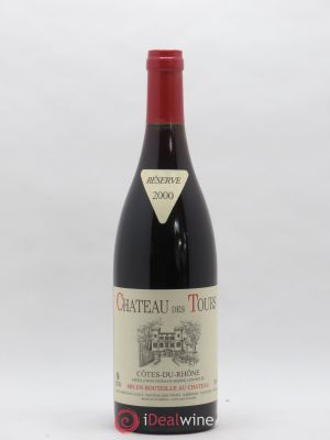 Côtes du Rhône Château des Tours E.Reynaud  2000 - Lot de 1 Bouteille