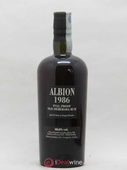 Rum Guyanne 25 Years Albion Full Proof Old Demerara 1986-2011 Fut Unique N 10546 1986 - Lot of 1 Bottle