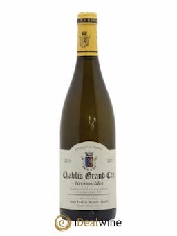 Chablis Grand Cru Grenouilles Jean-Paul & Benoît Droin (Domaine)  2021 - Lot of 1 Bottle