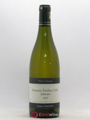 Viré-Clessé Quintaine Domaine Emilian Gillet  2015 - Lot of 1 Bottle