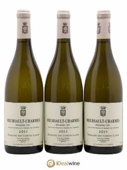 Meursault 1er Cru Charmes Comtes Lafon (Domaine des)  2013 - Lot of 3 Bottles