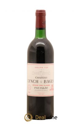 Château Lynch Bages 5ème Grand Cru Classé 1985 - Lot de 1 Bouteille