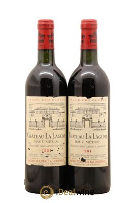 Château La Lagune 3ème Grand Cru Classé  1981 - Lotto di 2 Bottiglie