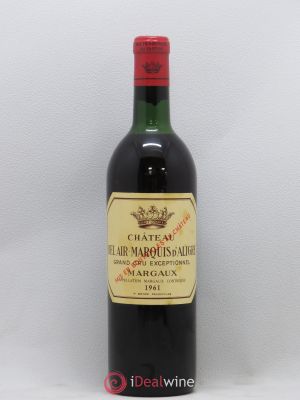 Château Bel Air Marquis d'Aligre  1961 - Lot of 1 Bottle