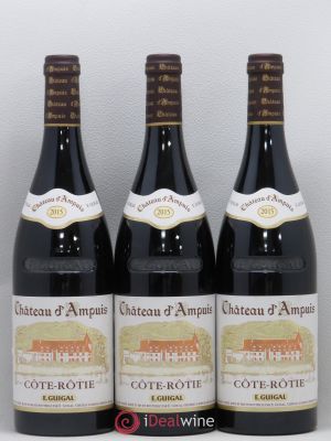 Côte-Rôtie Château d'Ampuis Guigal  2015 - Lot of 3 Bottles