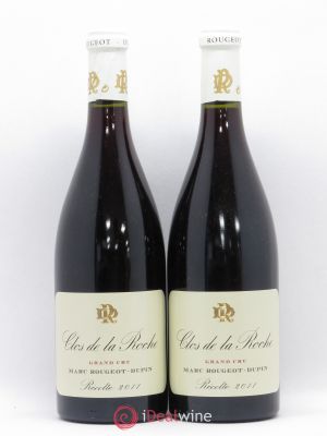 Clos de la Roche Grand Cru Rougeot Dupin 2011 - Lot of 2 Bottles
