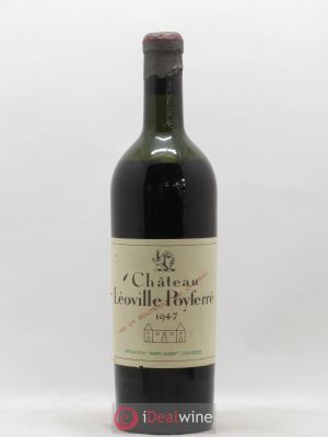 Château Léoville Poyferré 2ème Grand Cru Classé  1947 - Lot of 1 Bottle