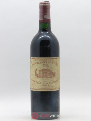 Pavillon Rouge du Château Margaux Second Vin  1990 - Lot de 1 Bouteille
