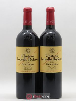 Château Léoville Poyferré 2ème Grand Cru Classé  2016 - Lot de 2 Bouteilles