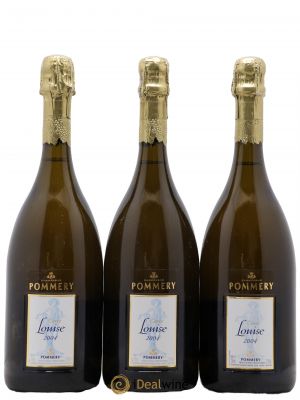 Cuvée Louise Pommery  2004 - Lot of 3 Bottles