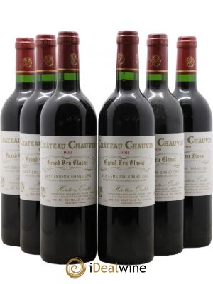 Château Chauvin Grand Cru Classé  1999 - Lot of 6 Bottles