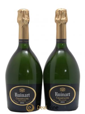 Brut Millésimé Ruinart  2011 - Lot of 2 Bottles