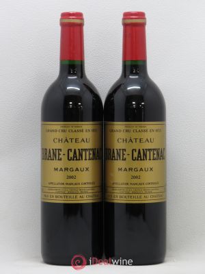 Château Brane Cantenac 2ème Grand Cru Classé (sans prix de réserve) 2002 - Lot de 2 Bouteilles
