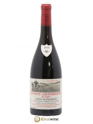Gevrey-Chambertin 1er Cru Clos Saint-Jacques Armand Rousseau (Domaine) (no reserve) 2010 - Lot of 1 Bottle